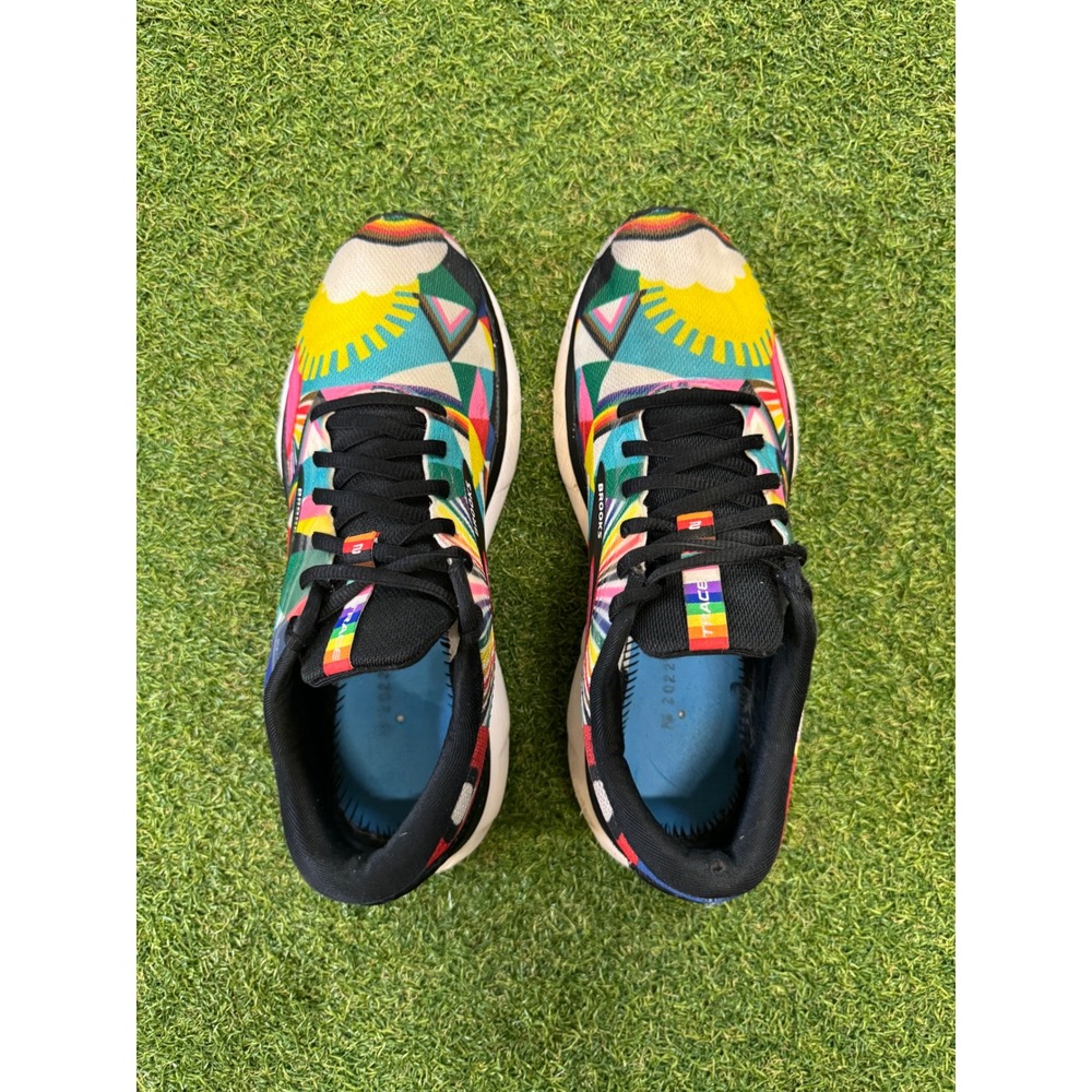 Brooks Trace 2 Womens 8.5 Running Shoes Multi-Color Geometric 1203751B074 - Picture 3 of 6